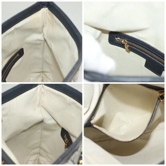 LOUIS VUITTON Monogram Mini Françoise Tote Bag 2way Blue M92208 LV Auth 129802 - Picture 15 of 16